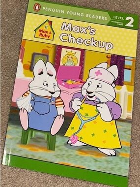 Max & Ruby "Max's Checkup" Penguin Young Readers Level 2 - Yellow Cover